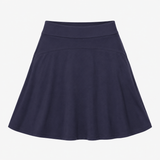 Boden Navy Blue A-Line Midi Skirt