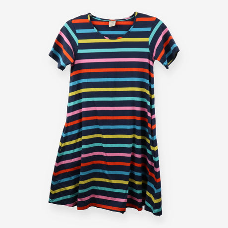 Rainbow stripe Rico maternity and nursing dress 