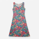 Shiloh Dress Multicolour Floral Sleeveless 100% Li