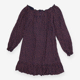 White Stuff Navy Floral Off‑Shoulder Long Sleeve