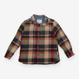 Shirt Long Sleeve Brown, Green and Red Check