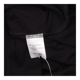 Black Knot Front Long Sleeve Maternity Dress