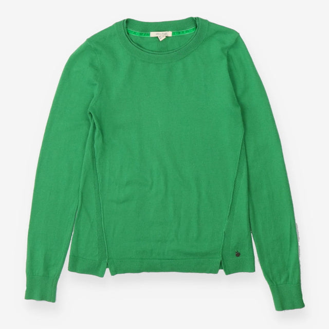 Green Crewneck Sweater Merino Wool