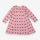 Dress Long Sleeved Pink Mouse