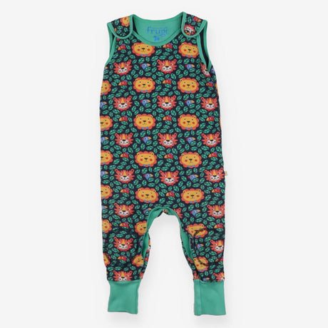 Dungarees jersey navy lion tiger heads leaves