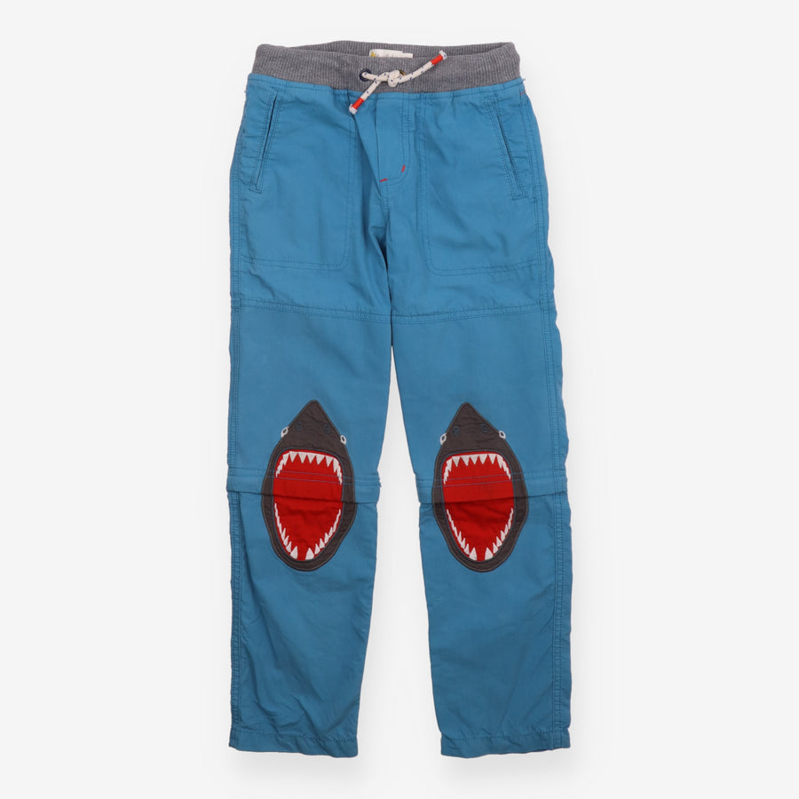 Blue 2in1 shark trousers