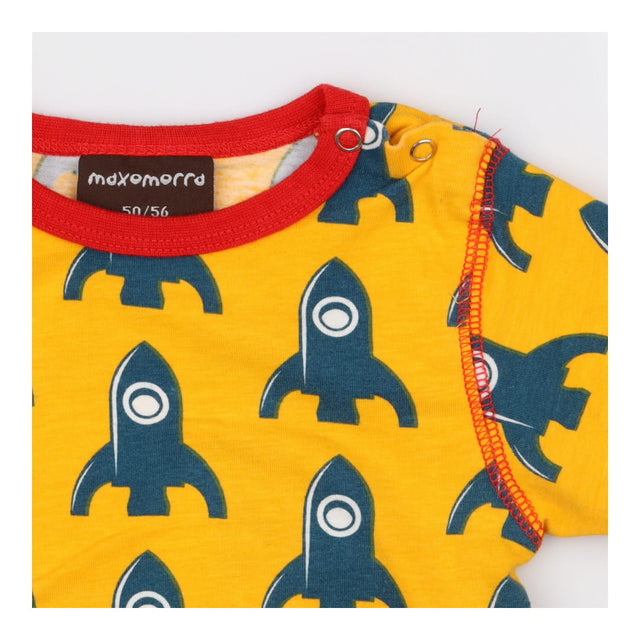 T-shirt yellow rockets