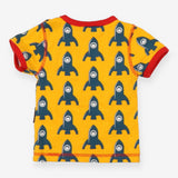 T-shirt yellow rockets