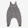 Whales & Whiskers Dungarees Navy Nature
