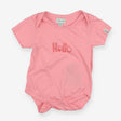 Pink Hello bodysuit