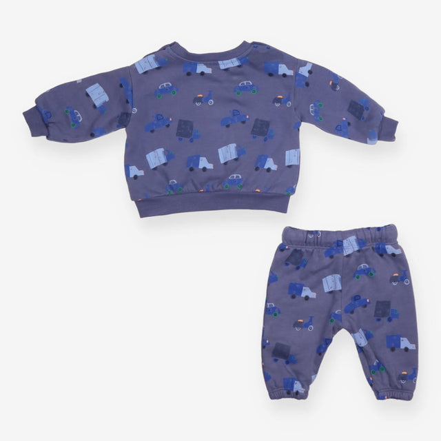 Outfits Sweatshirt and Jogger blue vehicles