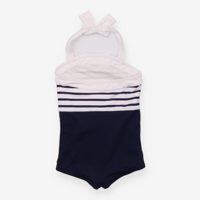 Swim Costume Nautical Halter Neck