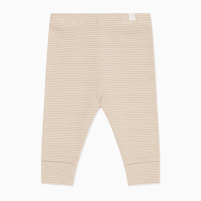 Everyday Leggings - Oatmeal Stripe