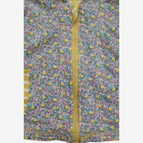 Hoodie Reversible Yellow Stripe and Ditsy Print wi