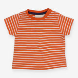 Orange Striped T-shirt 