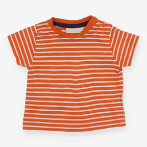 Orange Striped T-shirt 