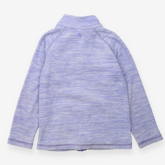 Jacket zip up lilac stripe