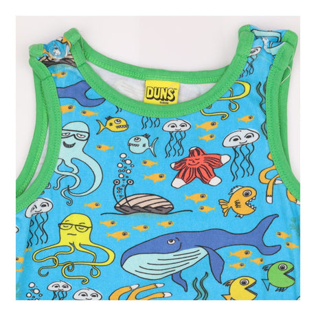 Romper Blue Sea Life