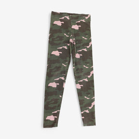 Leggings green and pink camo