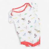 Bodysuits Short Sleeve Chicks Dogs and Hens 2-PAck
