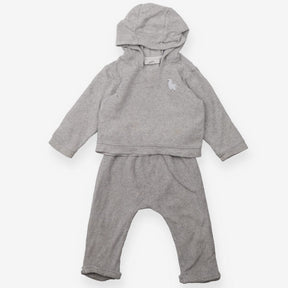 Tracksuit grey towelling Llama