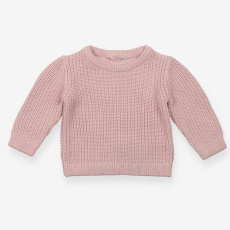 Baby Pink Knit Sweater 