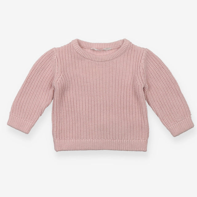 Baby Pink Knit Sweater 