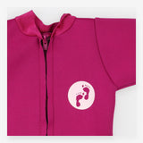 Two bare feet wetsuit pink