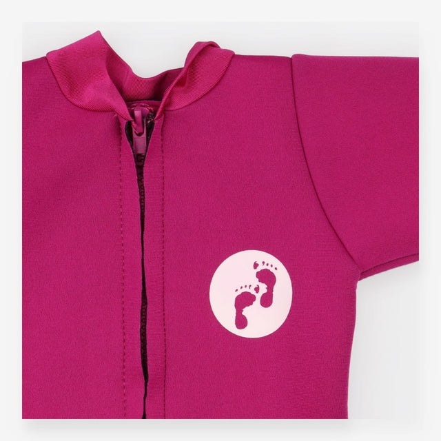 Two bare feet wetsuit pink