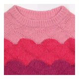 Jumper Pink Burgundy Wave