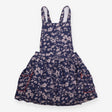 Pinafore navy floral