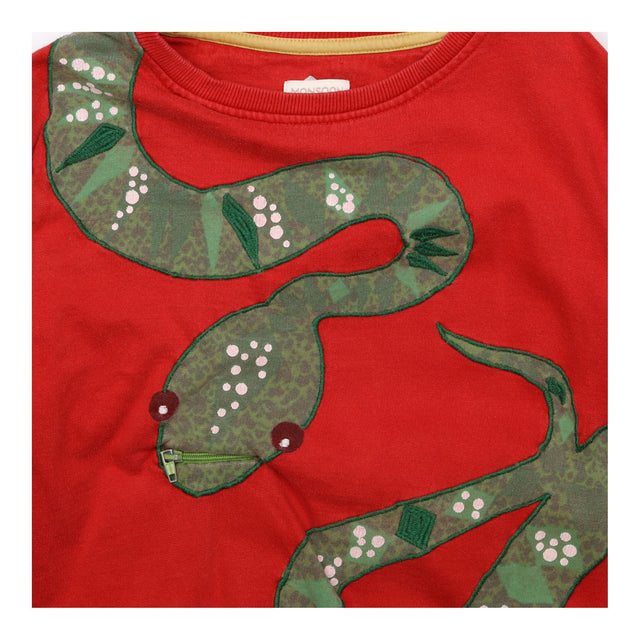 Sweater jersey red snake