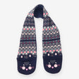 Navy Bunny Scarf with Built-In Mittens