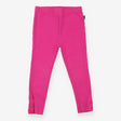 Leggings Cerise Pink with Flower Buttons