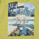 T-shirt long sleeve yellow polar bear 