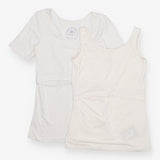 Maternity Nursing T Shirt & Vest Top 2 Pack Basics