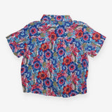 Top shirt blue floral