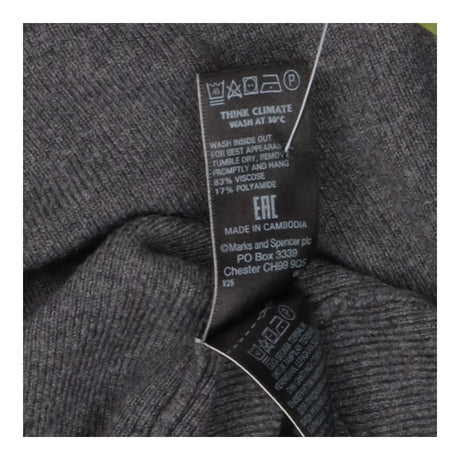 Cardigan grey waterfall