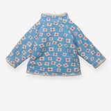 Snuggle fleece with daisies