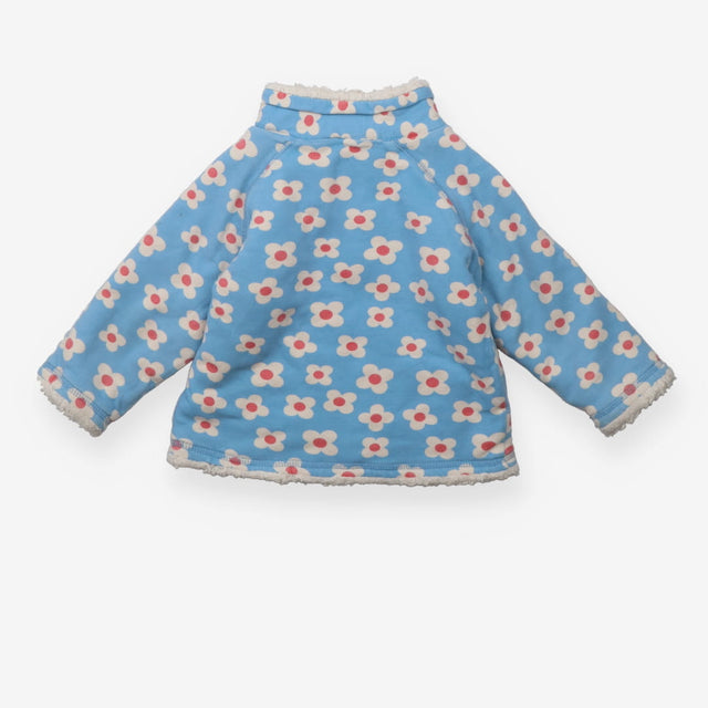 Snuggle fleece with daisies