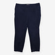 Boden Navy Blue Stretch Cotton Tapered Trousers Si