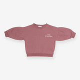 Sweatshirt dusty pink ''STAY WONDERFUL''