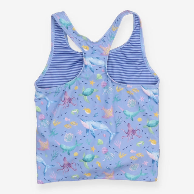 Blue Sea Creatures Swim Vest