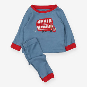 Blue London Red Bus Pyjamas