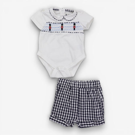 Body suit and shorts set kings guards