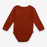 Siskin bodysuit long sleeve brown