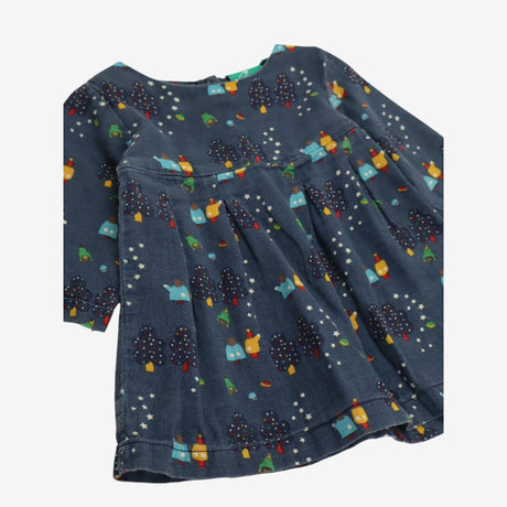 Night Time Forest Print Dress
