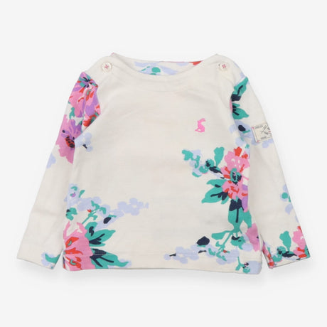 White Floral Long Sleeve 