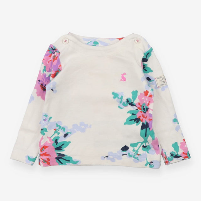 White Floral Long Sleeve 