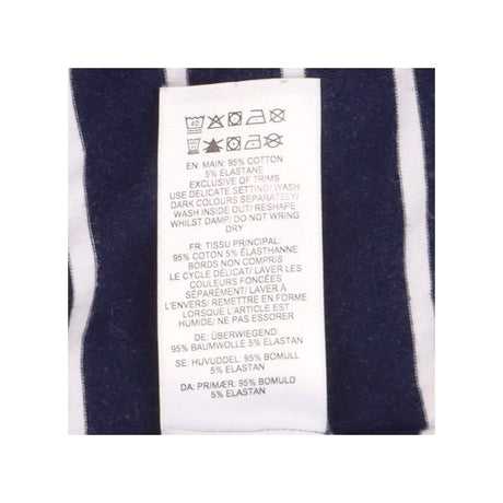 Navy White Stripe Long Sleeve Maternity & Nursing 